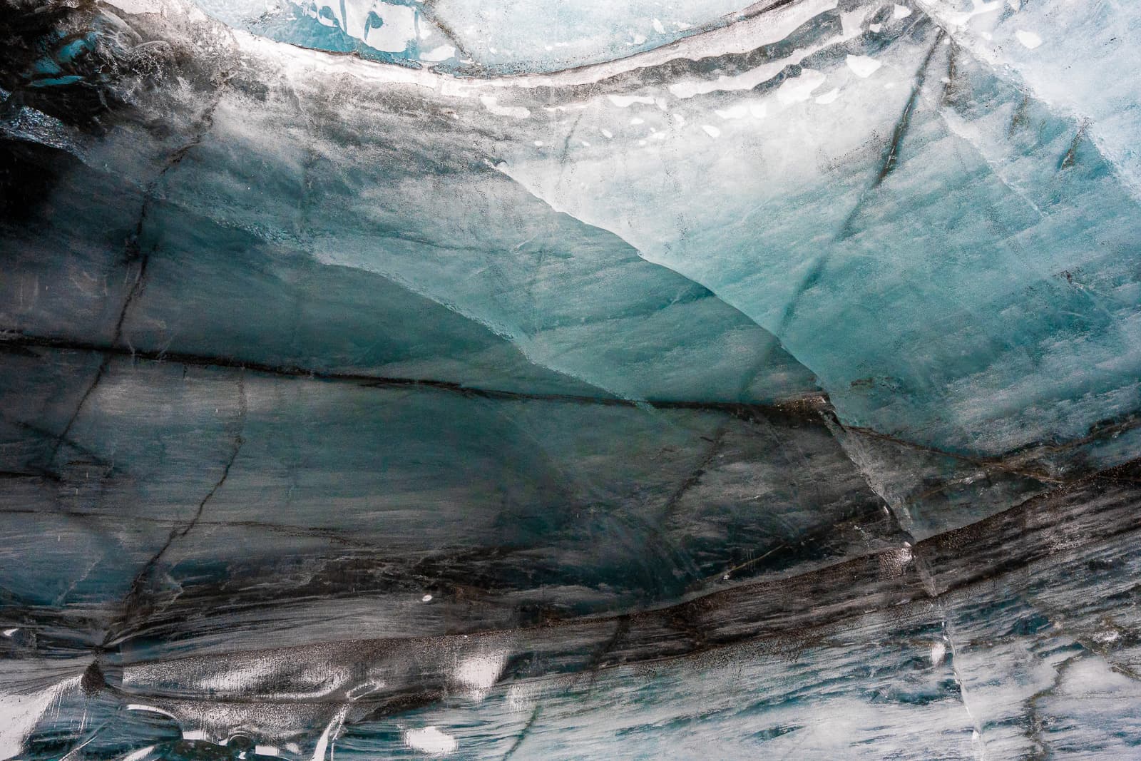 Ice cave detail
