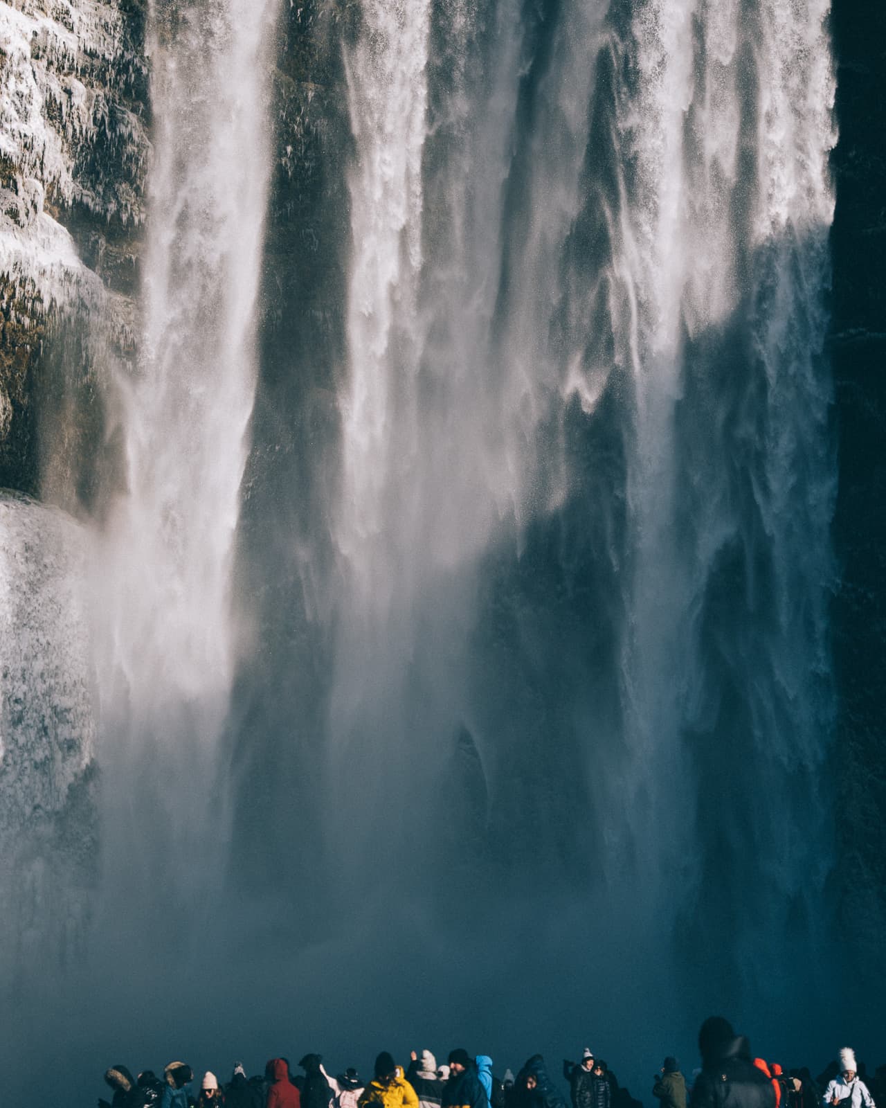 Skógafoss waterfall
