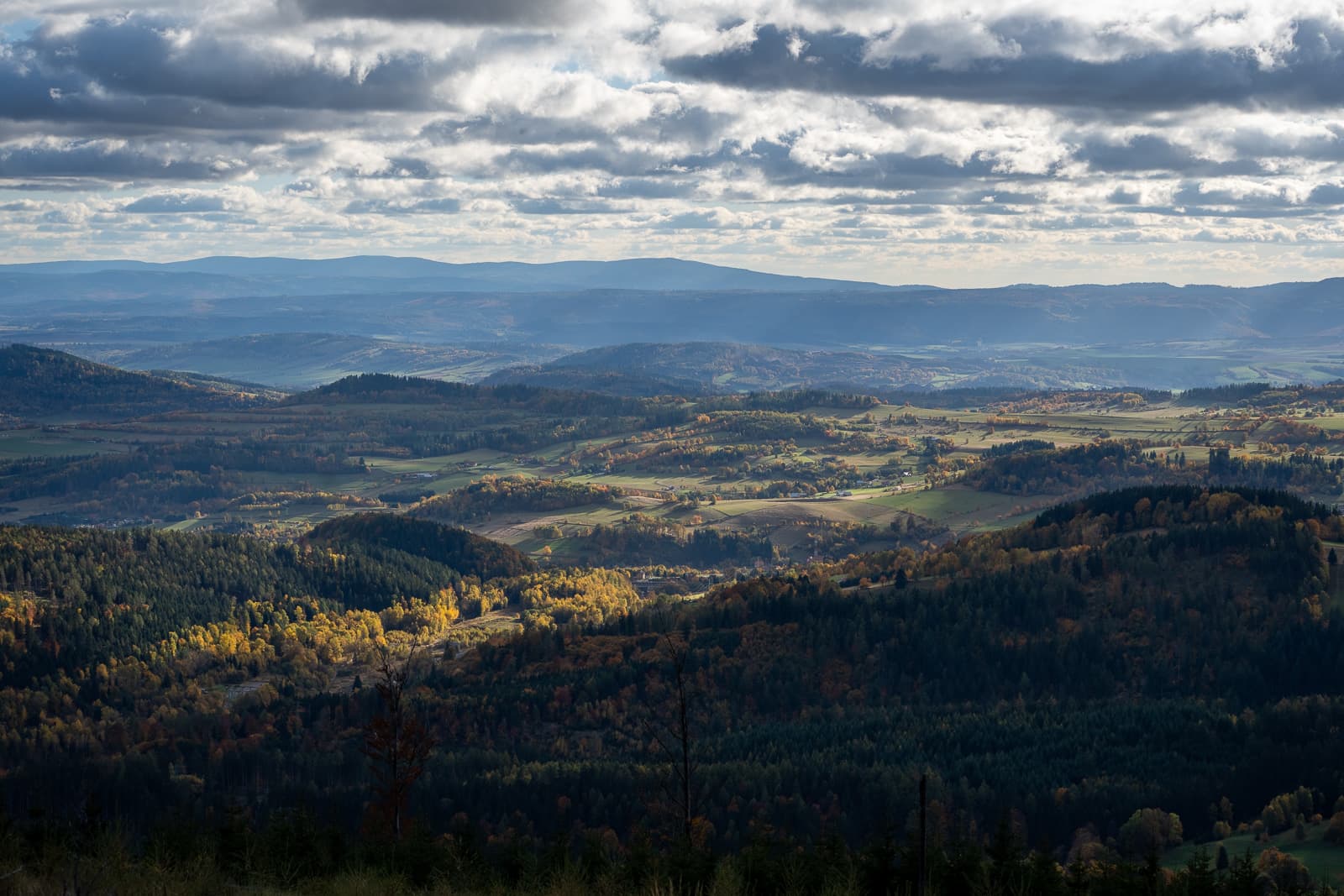 Polish mountain panorama