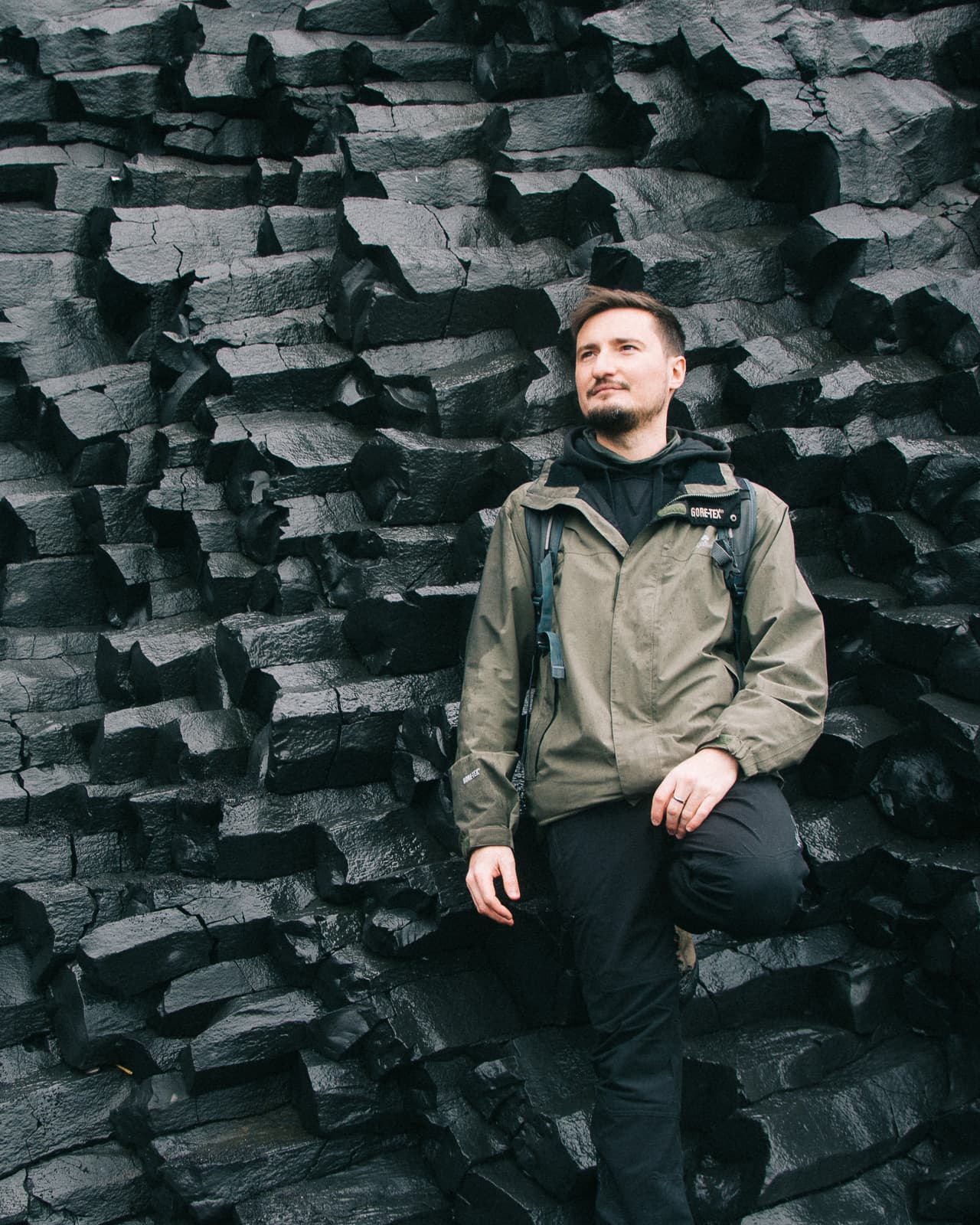 Bartosz Fink — self portrait in Iceland